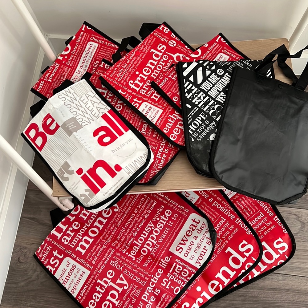 {Lululemon} Shopping Bags